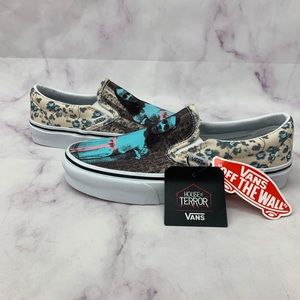 Vans x House Of Terror The Shining Classic Slip-On Shoes Sz 4.5 Men/ 6 Women NEW